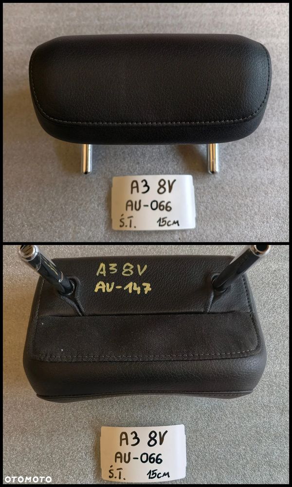 MIX ZAGŁÓWKI ZAGŁÓWEK FOTELI AUDI VW SKODA SAAB RENAULT PEUGEOT FORD MAZDA NISSAN - 8