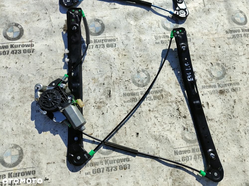 BMW E46 Sedan Kombi Mechanizm podnośnik szyby lewy przedni przód - 2