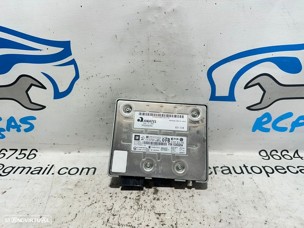 .Módulo Radio Bluetooth Telefone Original GM Opel Saab Harman Becker 13353284 2008 - 2017 - 4