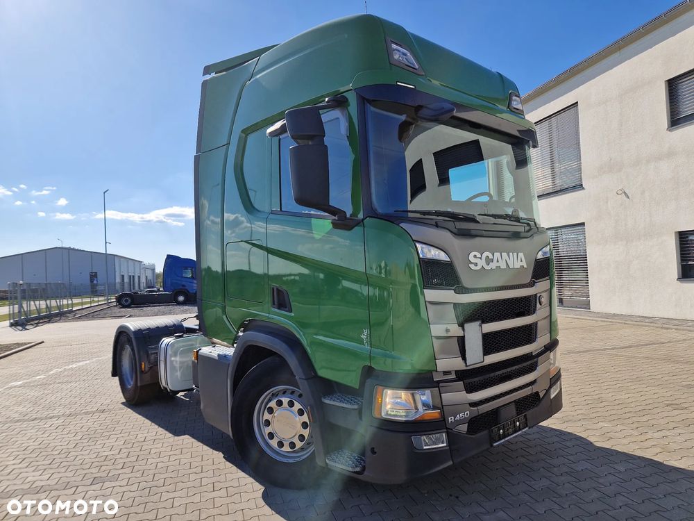 Scania R450/ 2021r/ HYDRAULIKA/ KLIMA STACJONARNA/ NAVI/ SERWIS NIEMY - 2