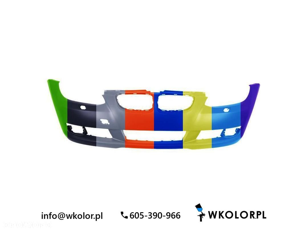 NOWY ZDERZAK BMW 3 2009-2013 LAKIEROWANY W KOLOR - 1