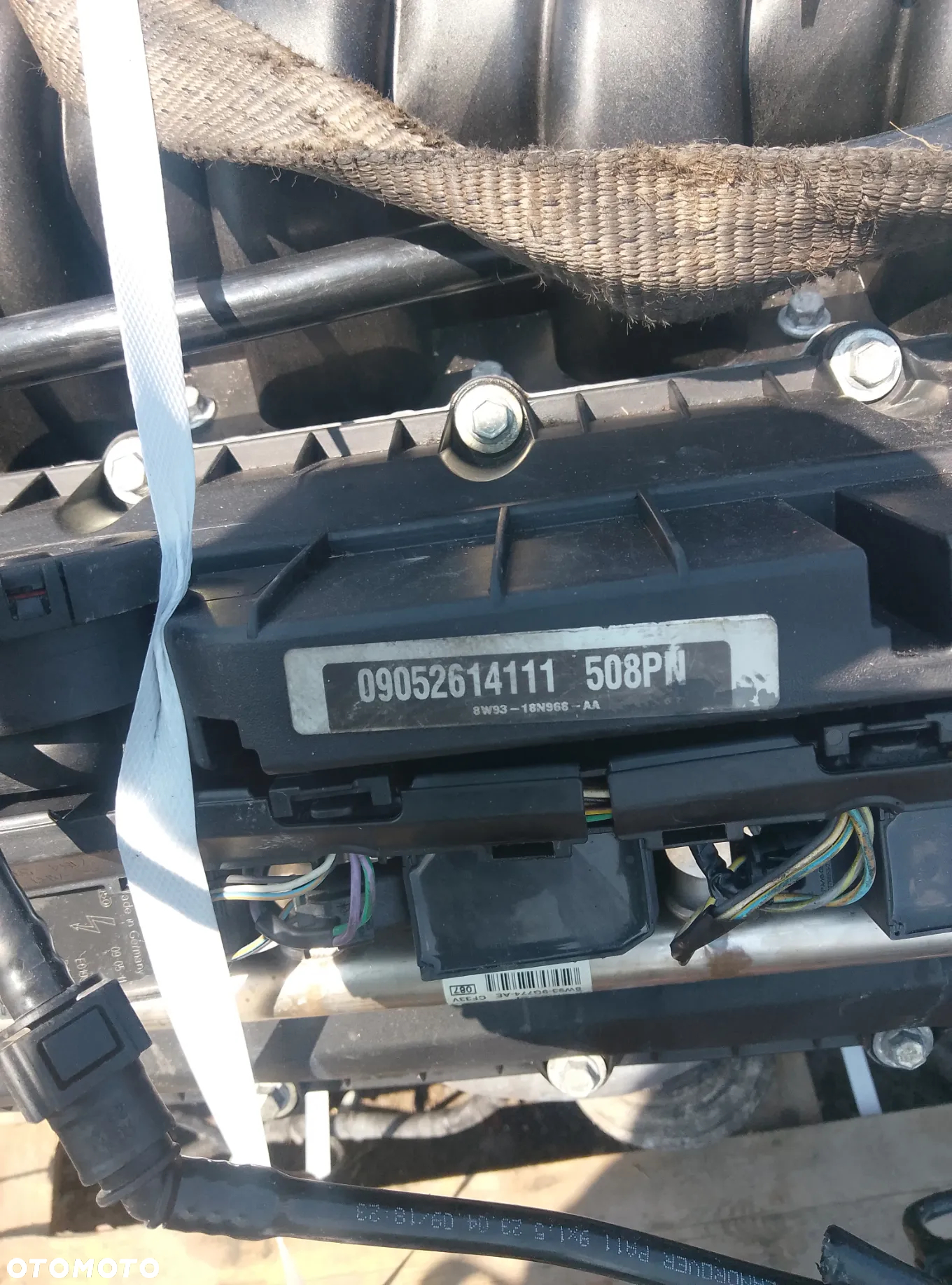 SILNIK KOMPLETNY 5,0 v8 508PN range rover III jaguar xf f-pace velar gwarancja - 6