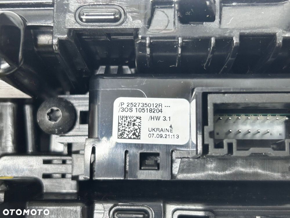 panel sterowania renault megane e-tech 252735012r - 7