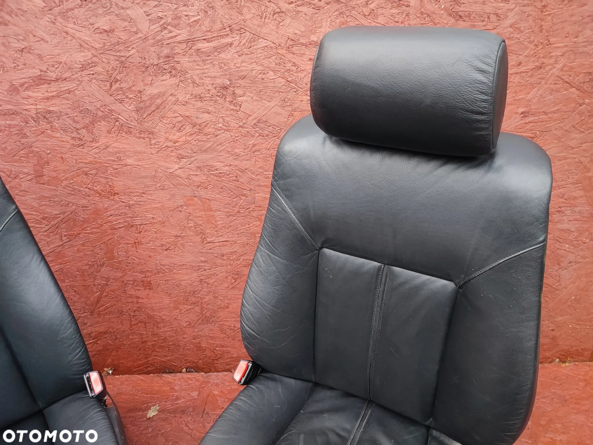 BMW E38 ORYGINALNE FOTELE KOMFORTY ELEKTRYCZNIE USTAWIANE EUROPA CZARNA SKÓRA W BDB STANIE LEWY / PRAWY PODGRZEWANE ELEKTRYCZNIE O NR. 9 069 619 OEM - 8