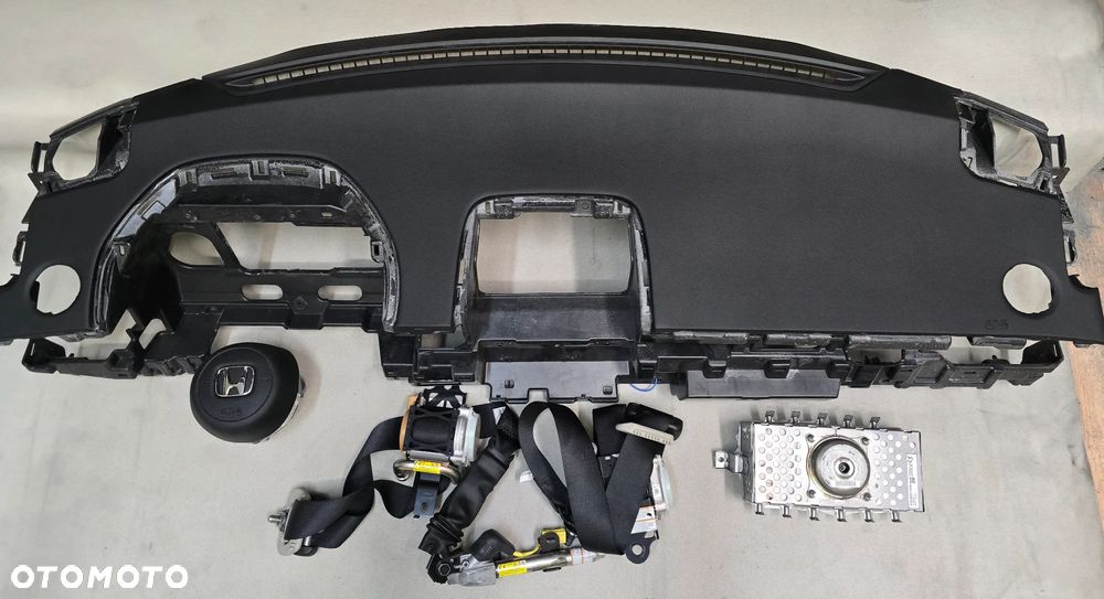 HONDA HRV HR-V 3 III DESKA KONSOLA PASY AIRBAG PODUSZKI - 1