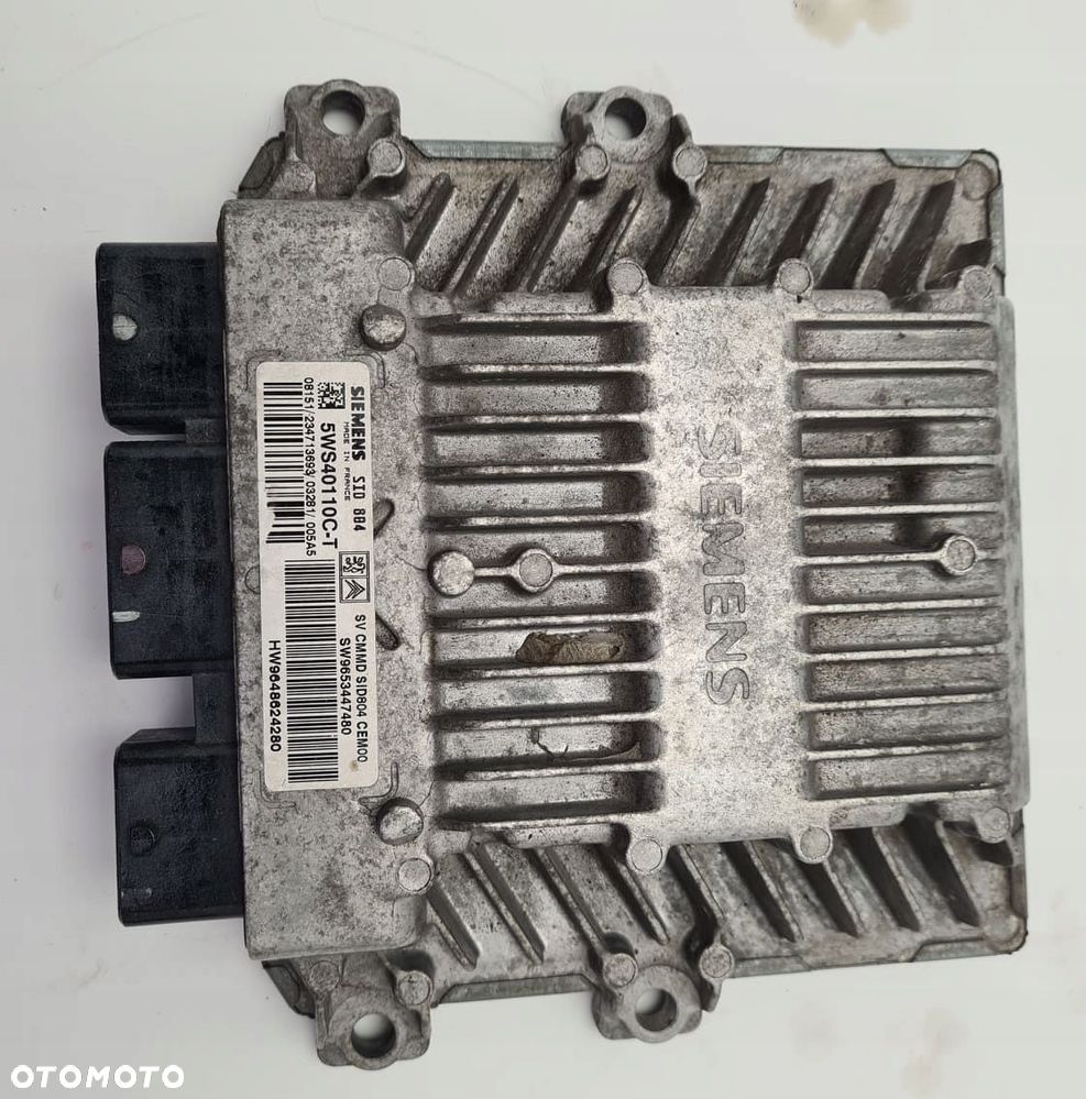 komputer sterownik silnika citroen c3 - 1
