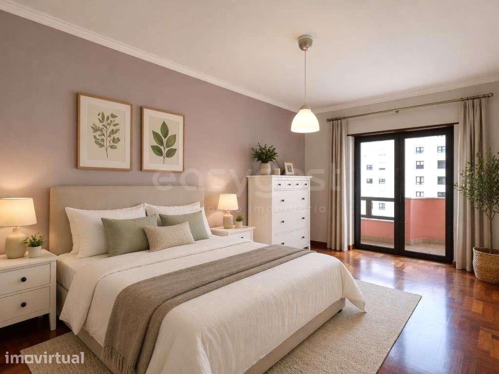 Apartamento de 4 assoalhadas com garagem na Quinta Grande em Alfragide - Grande imagem: 5/54