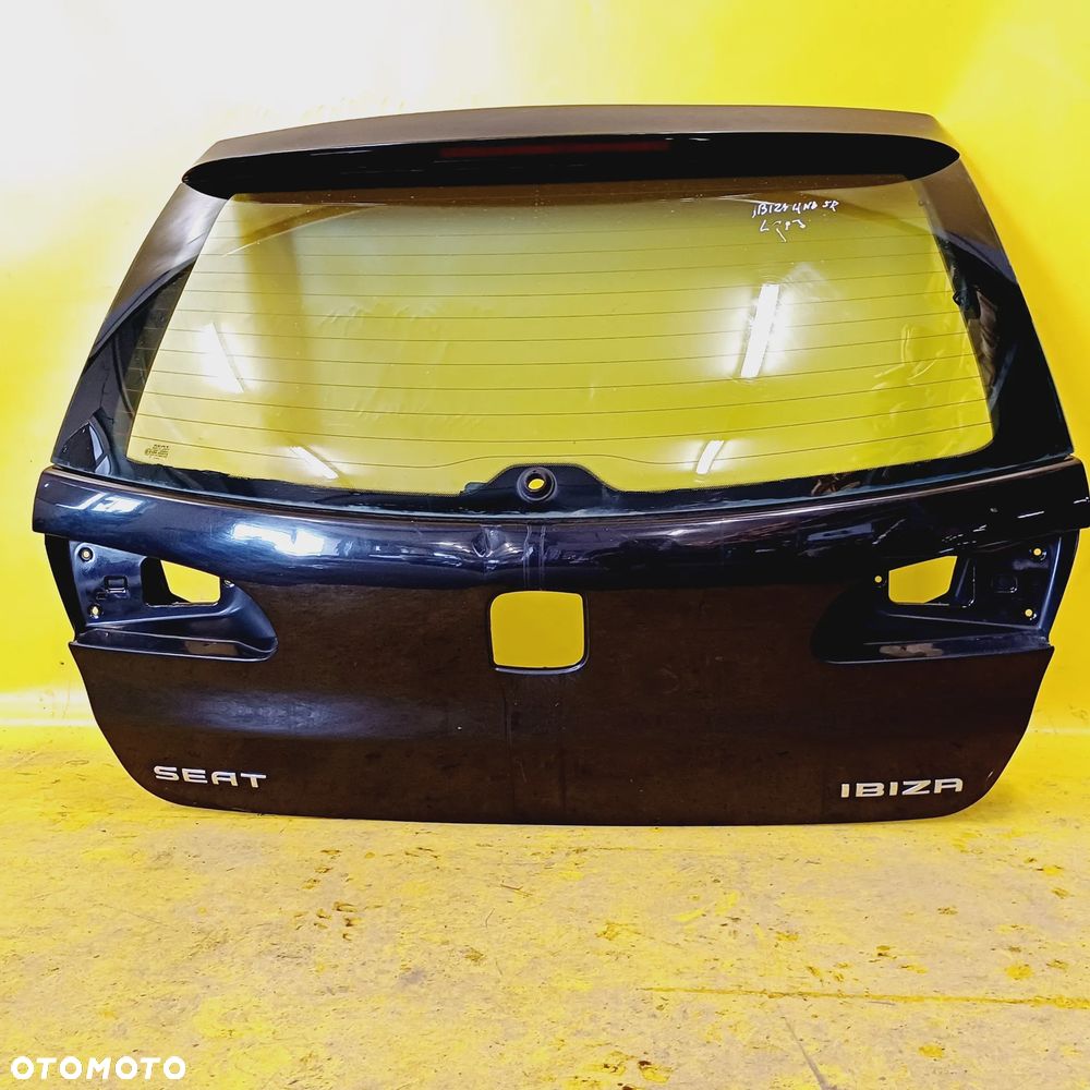 KLAPA TYŁ TYLNA SZYBA BAGAŻNIKA SEAT IBIZA III 5D HB LAK. LC9Z NR523 - 3