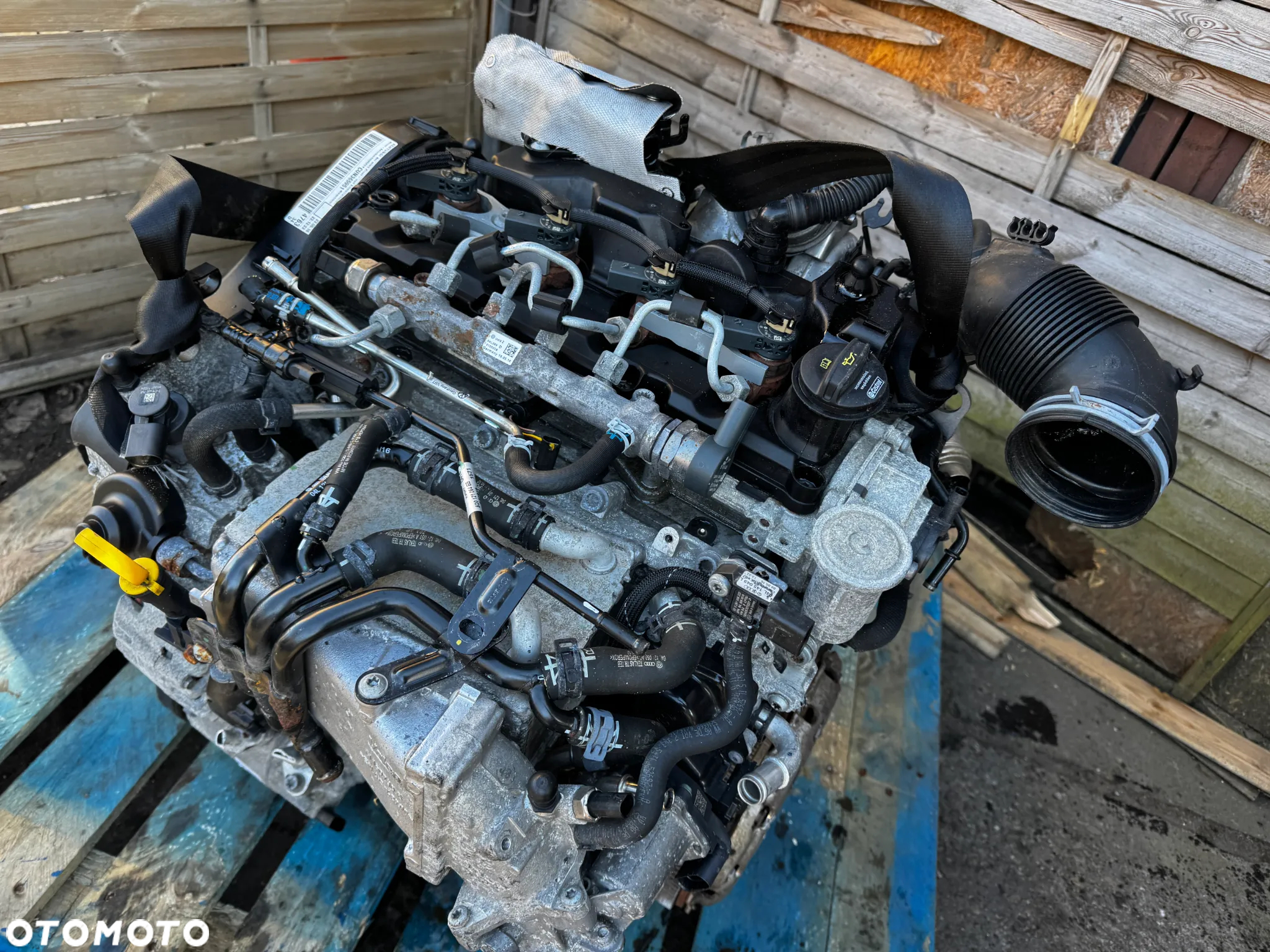 silnik cun 2.0 tdi octavia vrs golf gtd kompletny 107 tys - 19