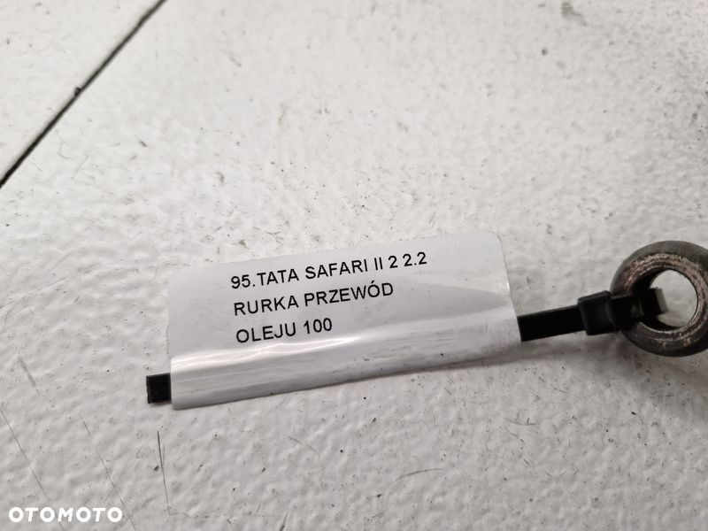tata safari ii 2 2.2 rurka przewód oleju - 5