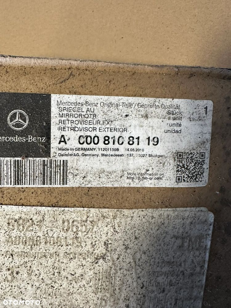 Lusterko zewnętrzne, ramię lusterka lewe Mercedes Sprinter Crafter A0008108119 - 6