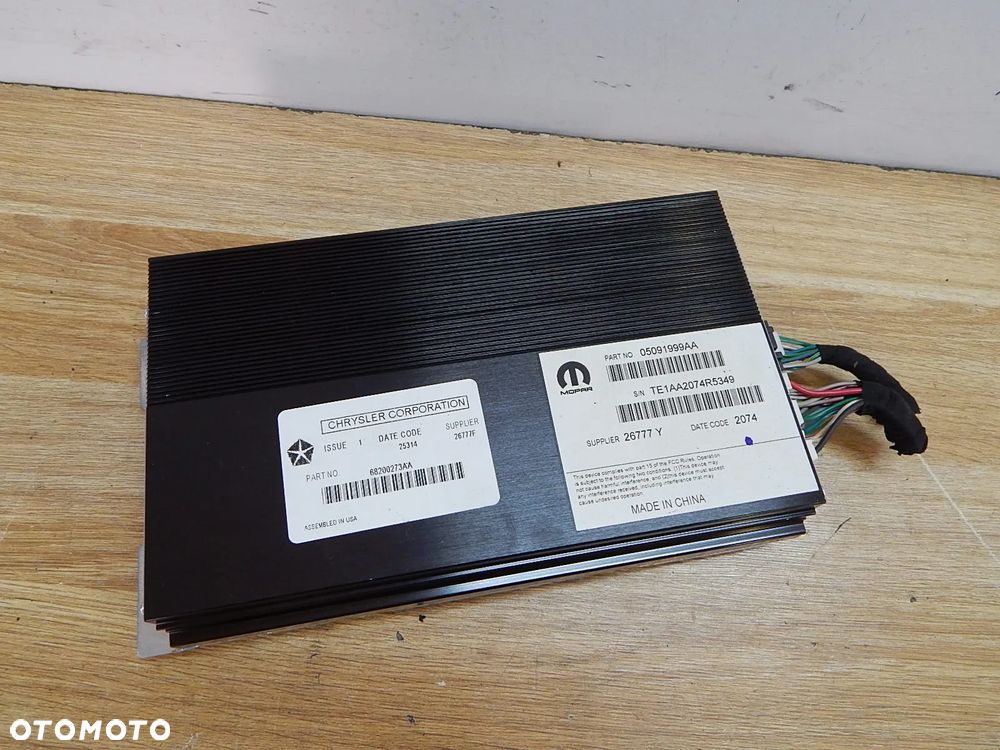 Ekran wyświetlacz głośnik wzmacniacz zmieniarka antena ramka panel Jeep Cherokee KL V 13-18 Łuków części - 7