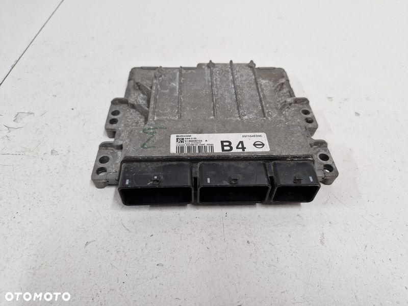 NISSAN QASHQAI II 2 J11 1.2 DIG-T STEROWNIK KOMPUTER ECU SILNIKA 237104ED0C - 3