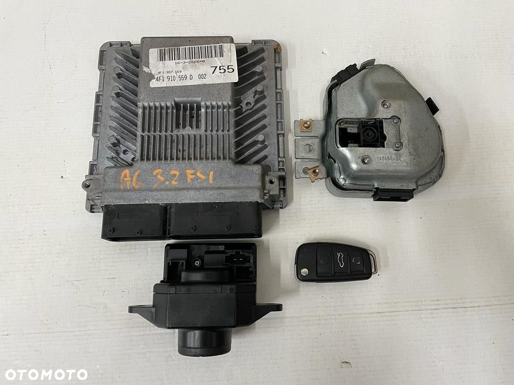 ZESTAW DO ODPALENIA KOMPUTER AUDI A6 C6 3.2 FSI 4F1910559D - 1