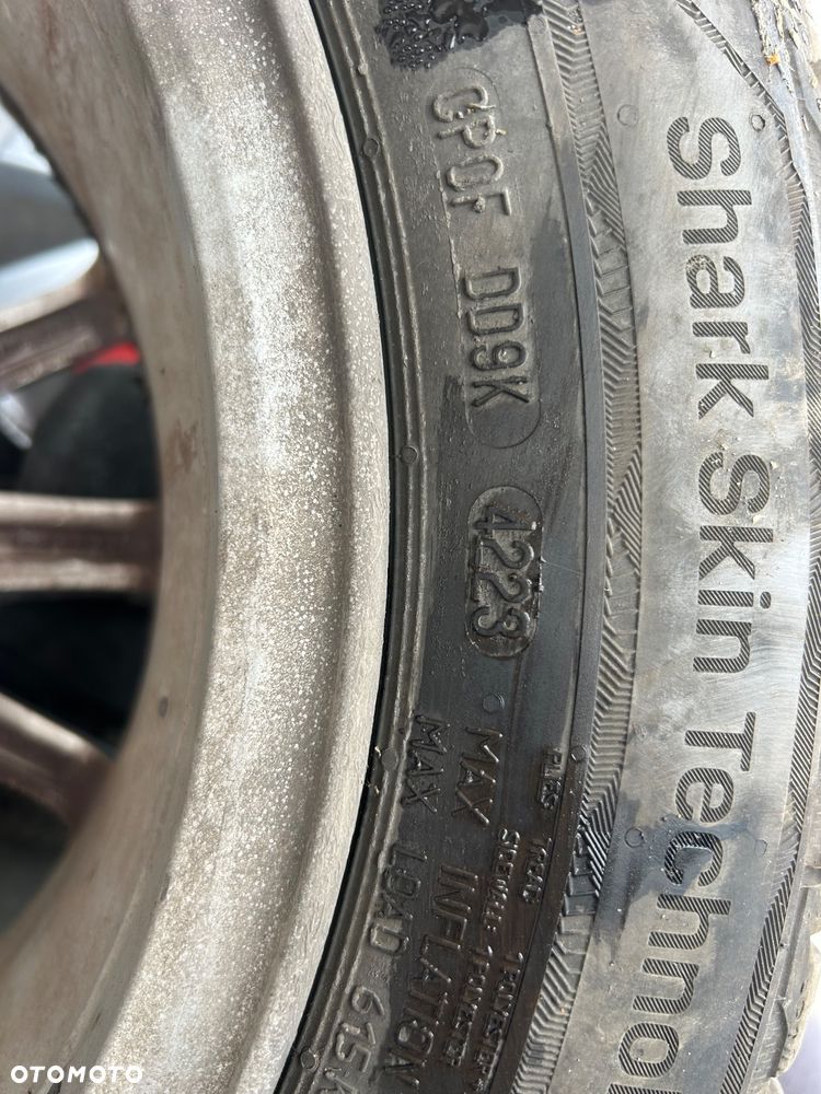 Felgi aluminiowe 5x110 16”  Saab opony zimowe komplet 205/55/16 Uniroyal 2023 - 12