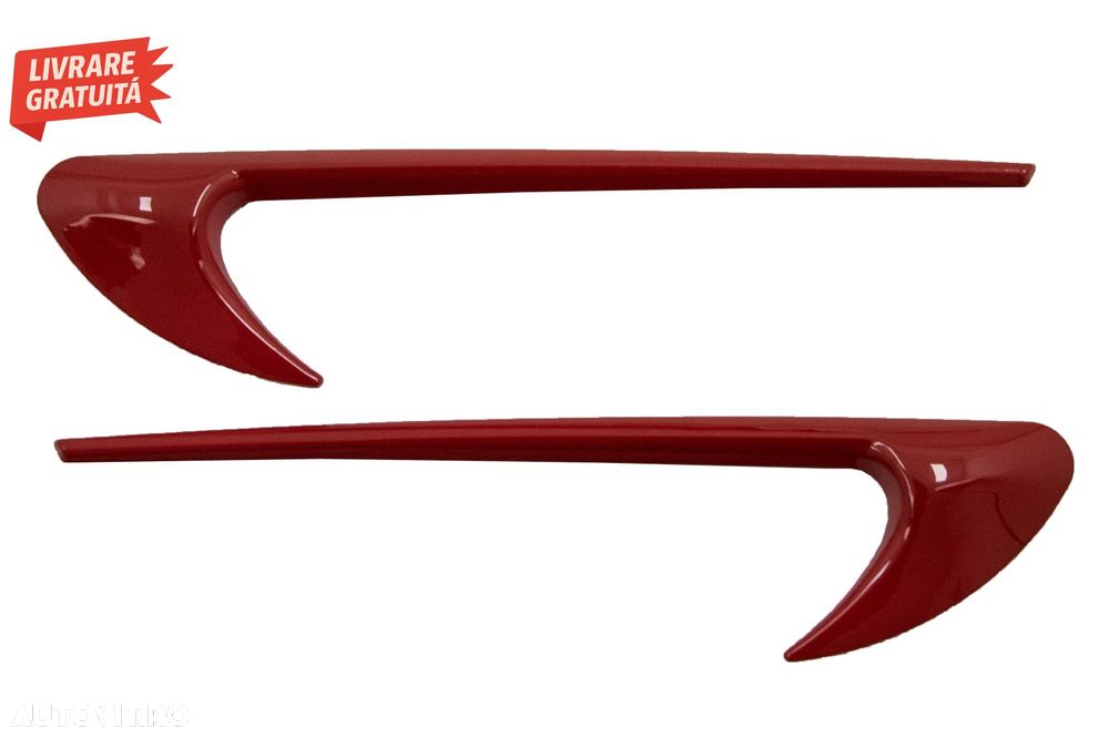 Ornamente Aripi Mercedes C-Class W205 S205 E-Class W213 S213 Rosu- livrare gratuita - 2