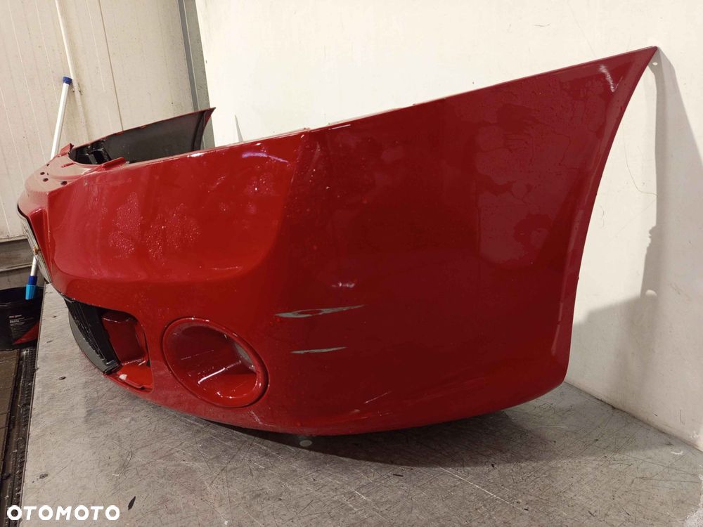 ^ ZDERZAK PRZÓD PRZEDNI DO SKODA OCTAVIA II 2 VRS RS + 8180 CZERWONY HALOGENY - 2