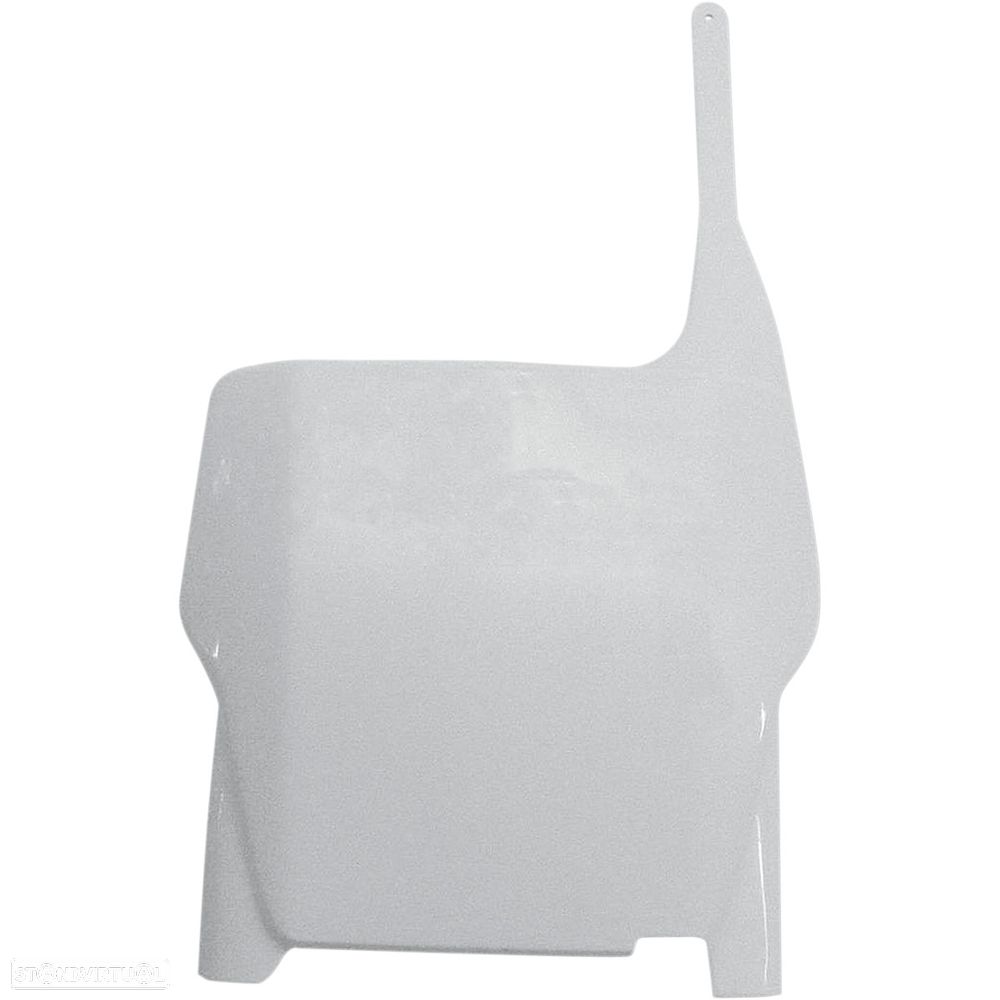 porta numero dianteiro ufo branco honda - 1