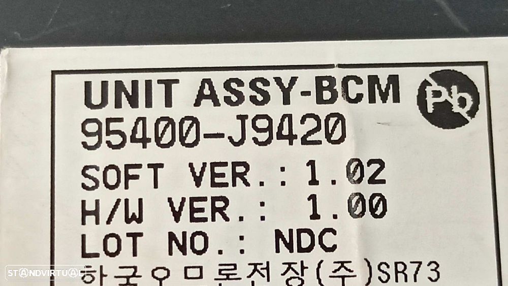 MÓDULO ELETRÓNICO HYUNDAI KONA KLASS 2WD - 3