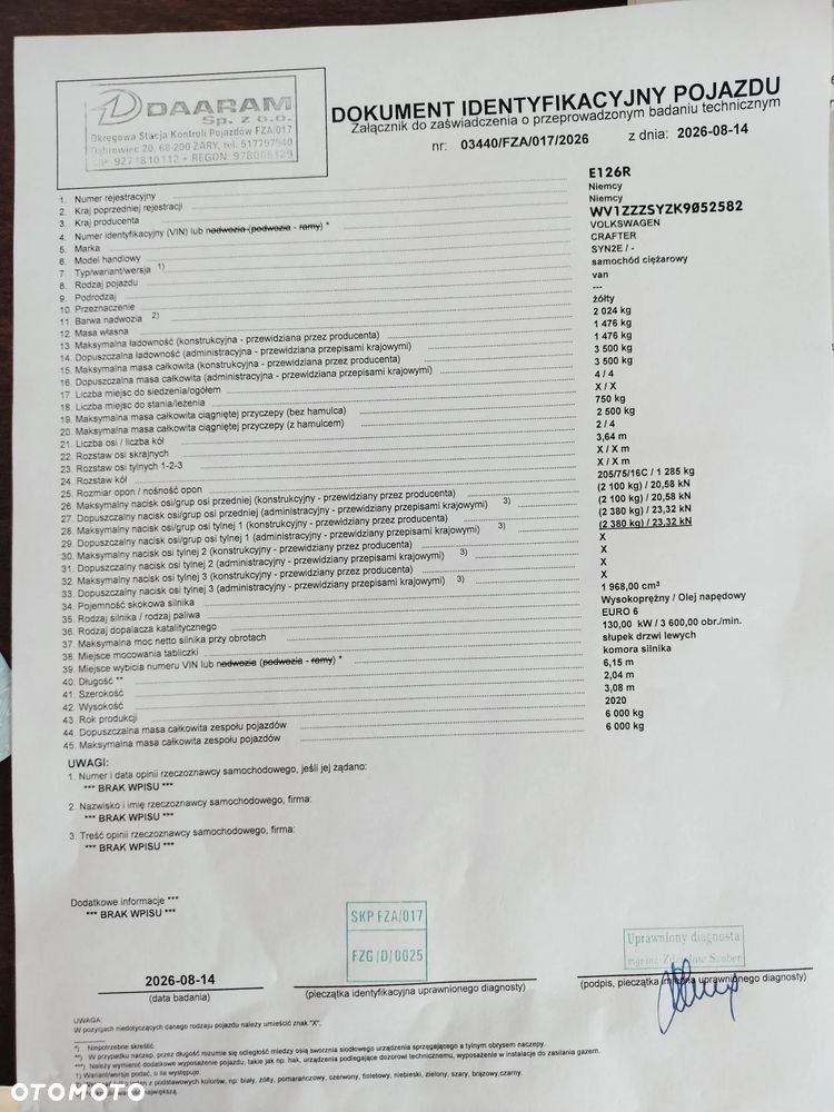Volkswagen Crafter Standard - 27