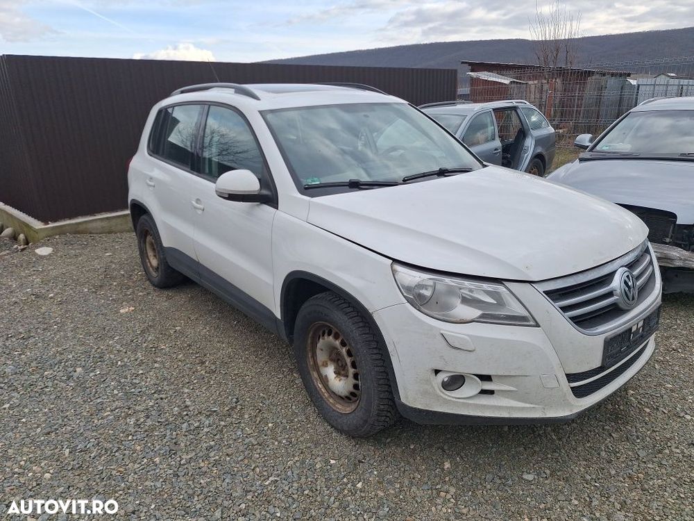Dezmembrez VW Tiguan 2010 motor 1.4 tsi CAV culoare alb  LB9A - 2