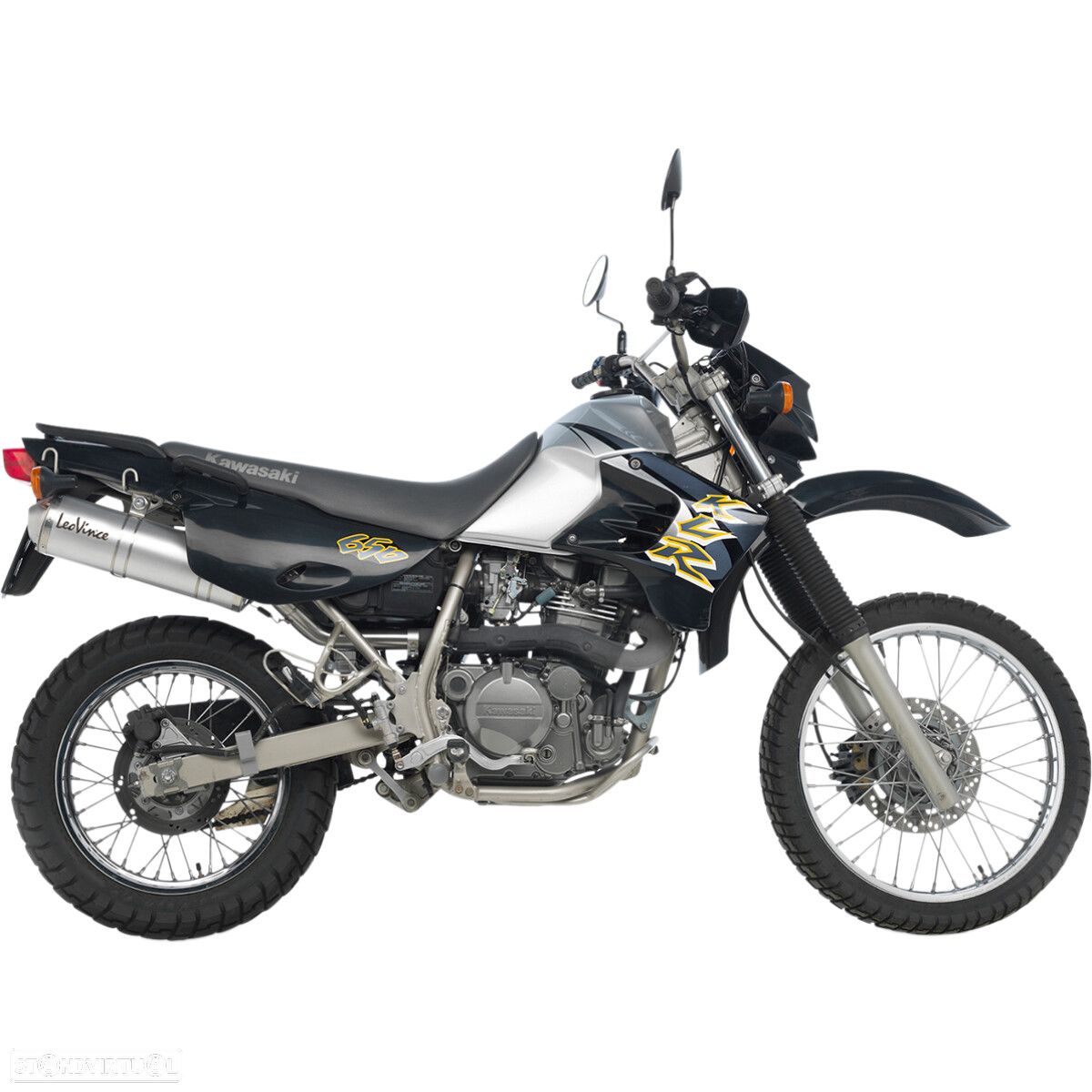 ponteira escape leovince kawasaki klr 650 - 3549 - 1