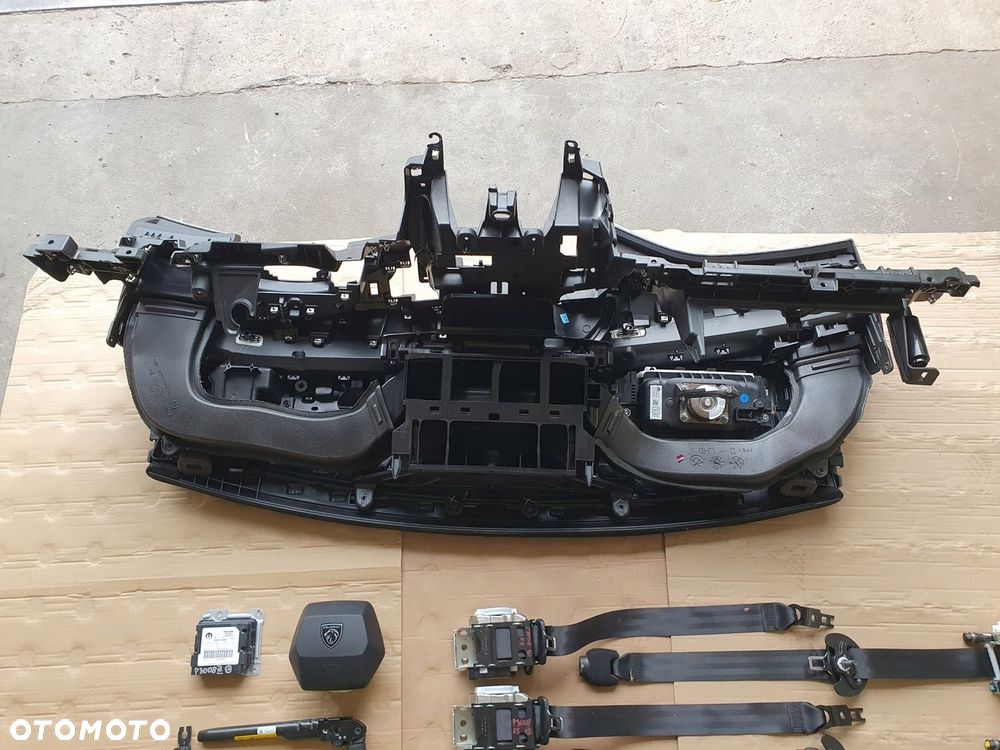 Peugeot 3008 III DESKA KONSOLA PASY NAPINACZE AIR BAG KOMPLET sensor 24r. - 5