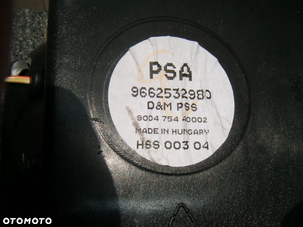 citroen c5 III kombi 10r subwoofer 9662532980 - 3