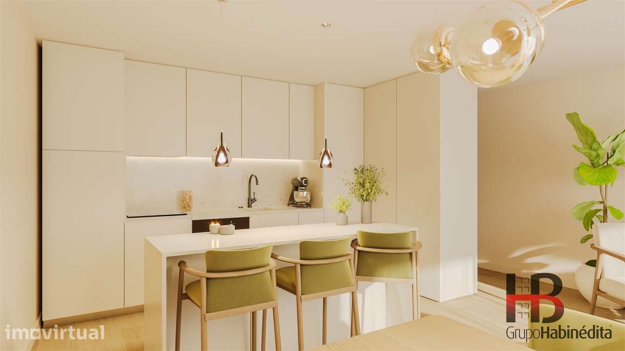 Apartamento T2 com garagem no Bonfim | Perto da Praça Velasquez | Port - Grande imagem: 4/9