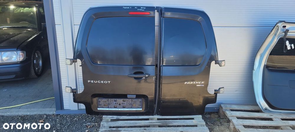 Peugeot Partner 3 16r Drzwi tylne lewe prawe komplet - 1