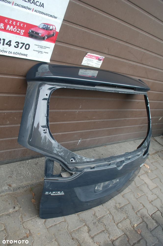 KLAPA BAGAŻNIKA TYŁ TYLNA OPEL ZAFIRA C TOURER - 4