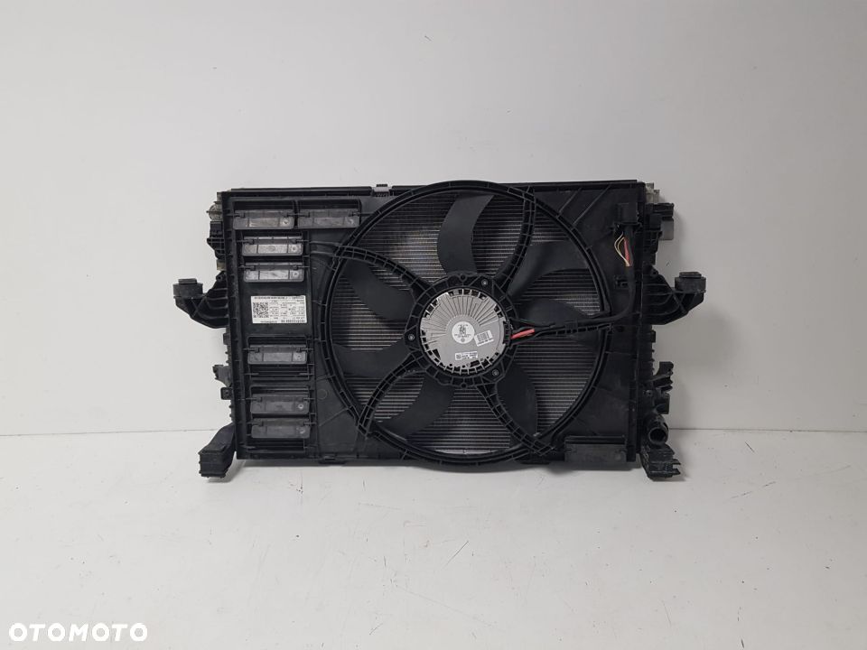 VW T6 KOMPLET CHŁODNIC 15- WENTYLATOR 7E0121207E WODA 7E0121253F KLIMA 7E0820411G - 1