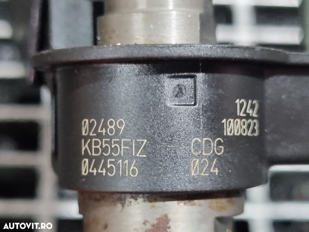 Injector BMW X5 E70 Facelift 3.0 D 2010 - 2013 245CP 	N57D30A Euro4 (1280) 0445116024 - 4