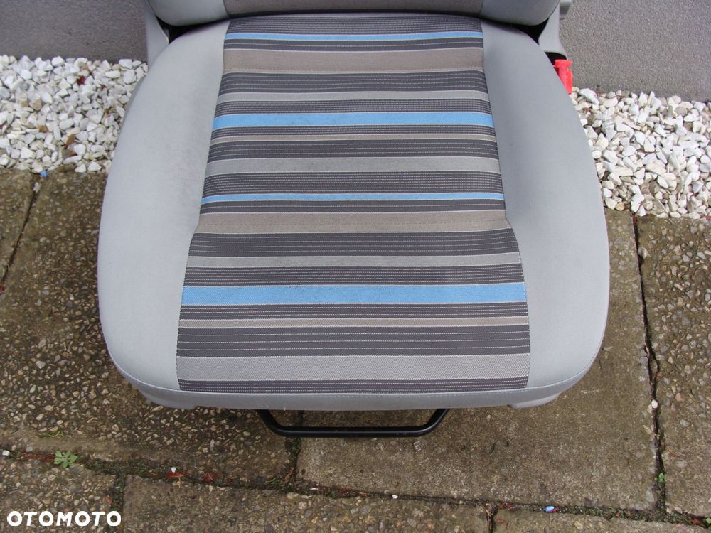 fotel pasażera vw t5 lift pojedyńczy multivan westfalia california - 2