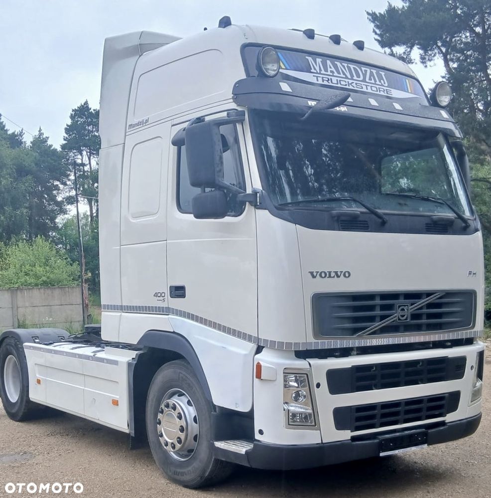 Volvo FH13 400 GLOB XXL I-SHIFT KIPPERHYDRAULIK FULLSPOJLERY ALUFELGI 2xALUTANK XENONY LODÓWKA EURO 5 2007r NOWE TACHO!!! ŁADNY - 5