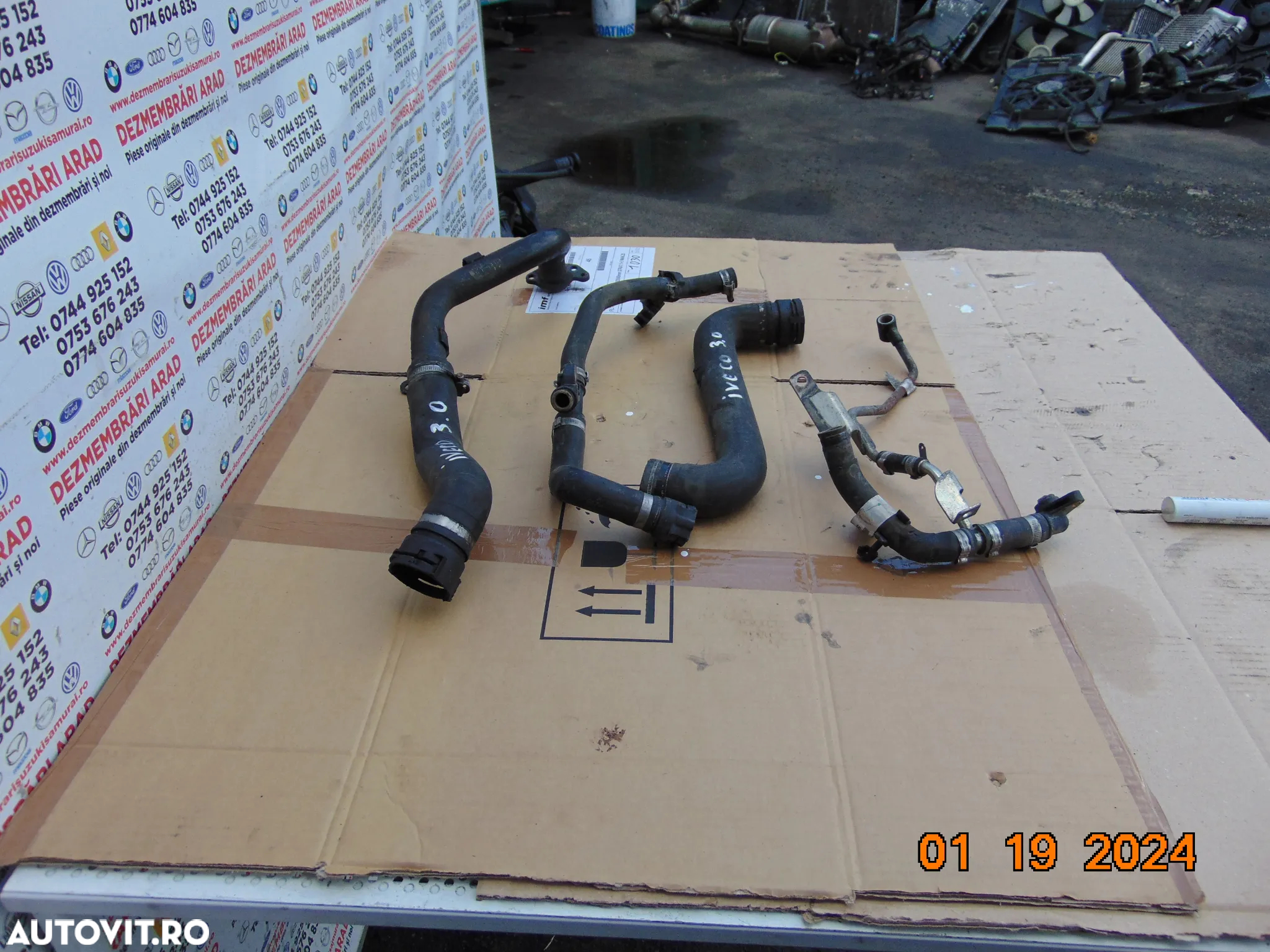 Furtun apa Iveco Daily 3.0 euro 6 conducte apa furtune conducta ulei 3,0 - 4