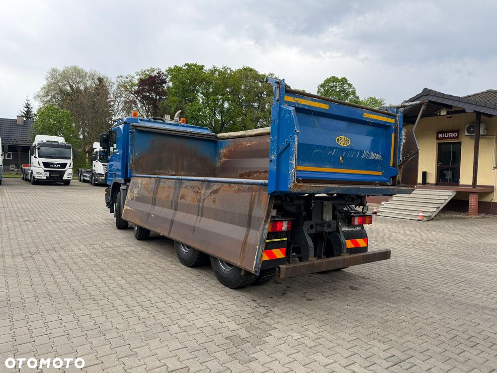 Mercedes-Benz 3544 ACTROS MP3 wywrotka 3-str. MEILLER, plandeka, BORDMATIC - 13