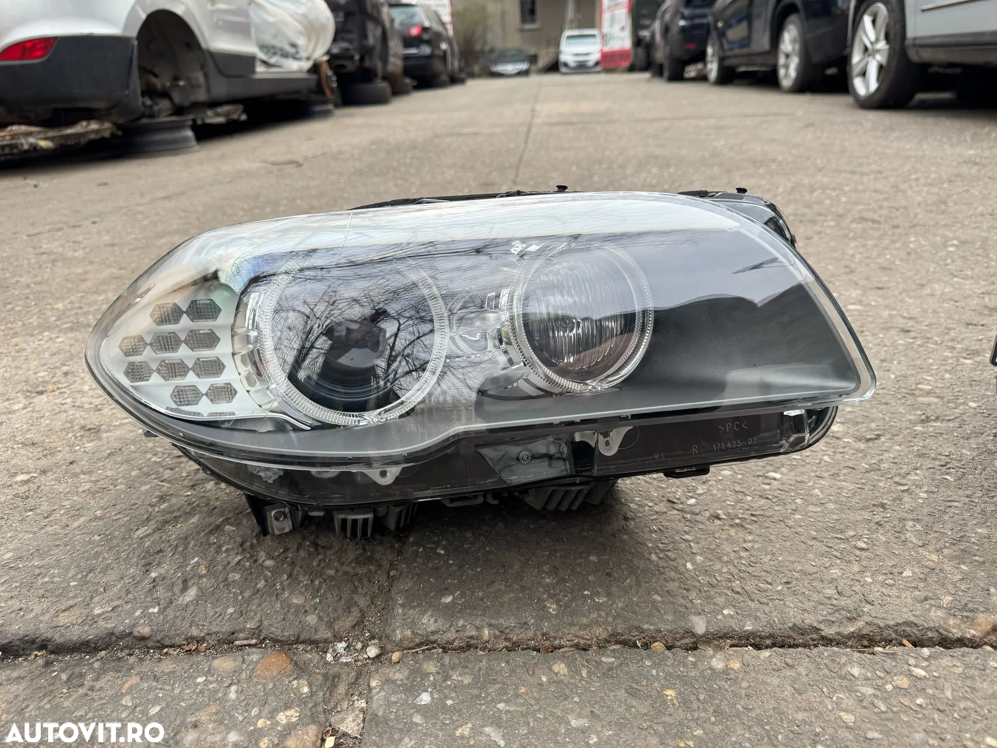 Far stanga/Far dreapta Bmw Seria 5 F10/F11 xenon AHL adaptiv Europa faruri - 4