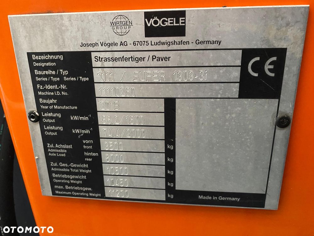 Vogele 1303-3i - 18