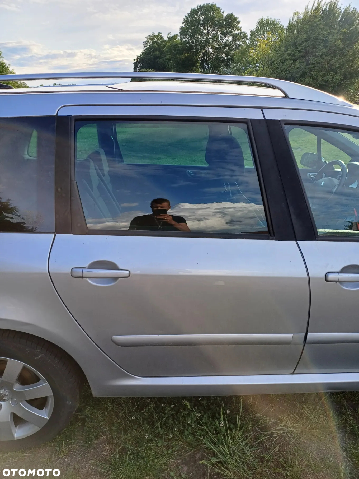 Drzwi Peugeot 307 sw 2007 EZRC stan bdb kombi - 2