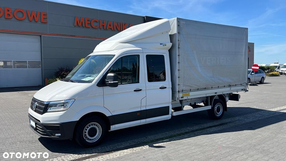 Volkswagen Crafter Doka Brygadówka 6-miejsc + Skrzynia Dł.: 3,52m Salon PL - 2