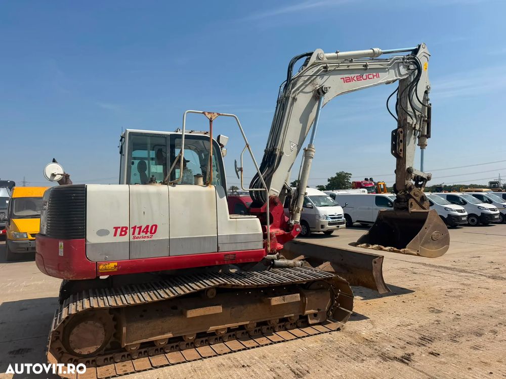 Takeuchi TB1140 Mini excavator pe șenile - 3