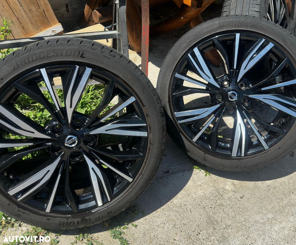 Jante originale Nissan Qashqai Tekna 19” + anvelope Bridgestone Turanza T005 - 3