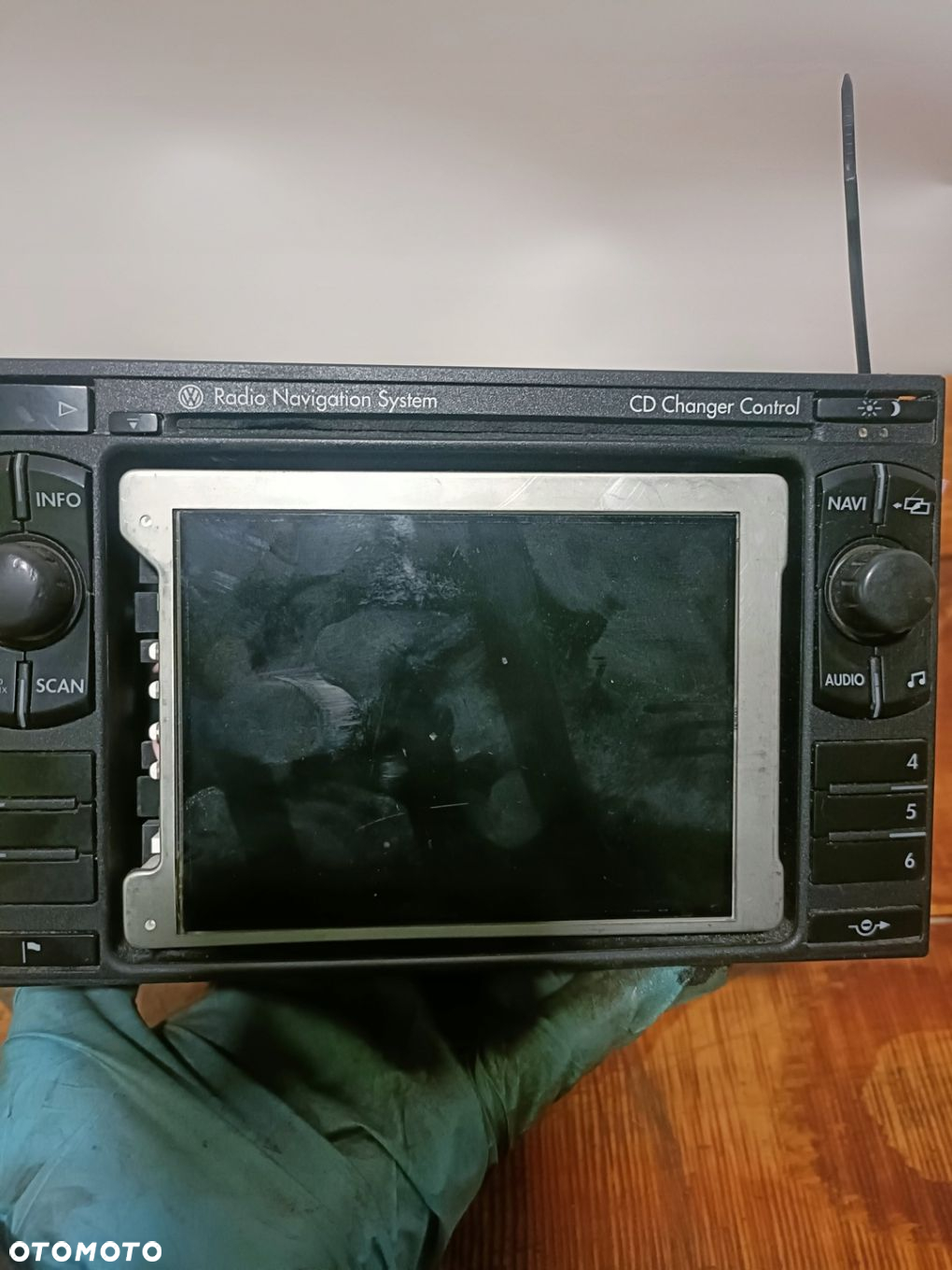 VOLKSWAGEN BORA 98-06 r. RADIO NAWIGACJA GPS RADIOODTWARZACZ 3B0035191 + - 2