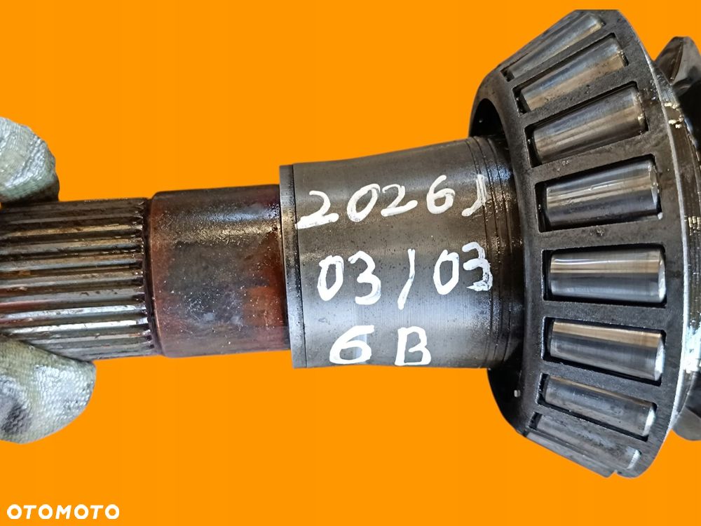 dyferencjał 11/46 mostu tył bliźniak 29 zębów master iii movano b nv400 10+ - 10