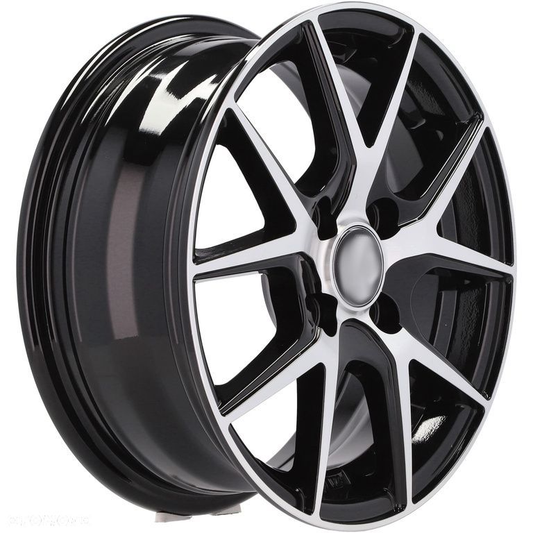 4x Felgi 14 4x100 m.in. do RENAULT Clio TOYOTA Yaris KIA RIO OPEL Adam SKODA Citigo - B1795 - 5