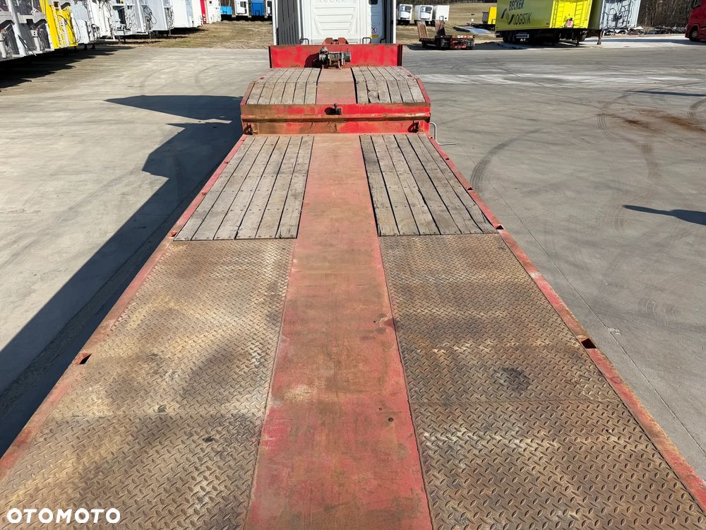 HRD Naczepa Niskopodwoziowa Najazdy Hydrauliczne Wciągarka - 12