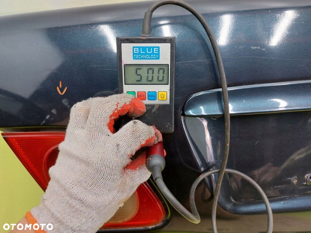 Klapa tył tylna Mercedes E-klasa W211  2002-209R SEDAN GRANATOWA LAK: 189 - 12