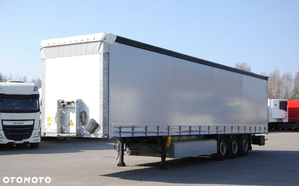 Schmitz Cargobull SCS kurtyna, podnoszona oś - 1