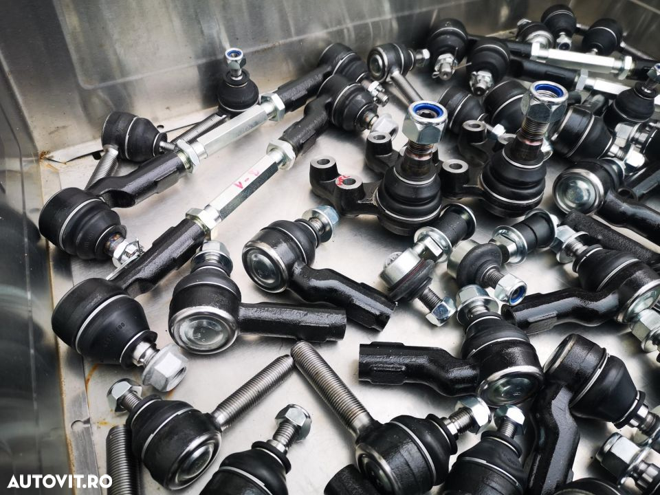 Nissan Cabstar E 2003-2006 articulatie cap bară directie M16 cu M12 pivoți bucse silent, antiruliu - 18